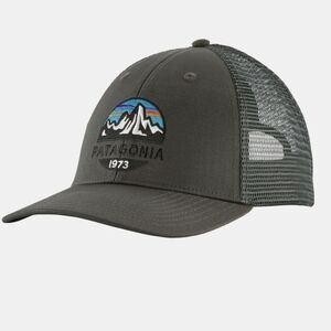 Men's Patagonia Fitz Roy Scope LoPro Adjustable Trucker Hat Brown STY38284 EUC